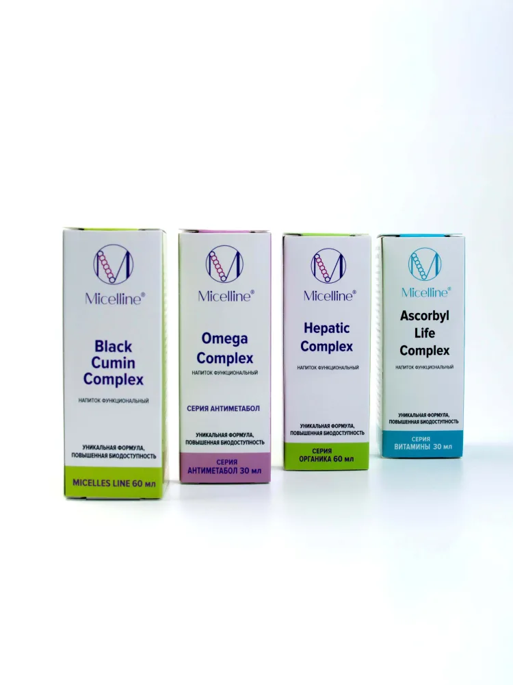 Пр-5 Комплекс - Hepatic Complex + Omega Complex + Ascorbyl Life + Black Cumin